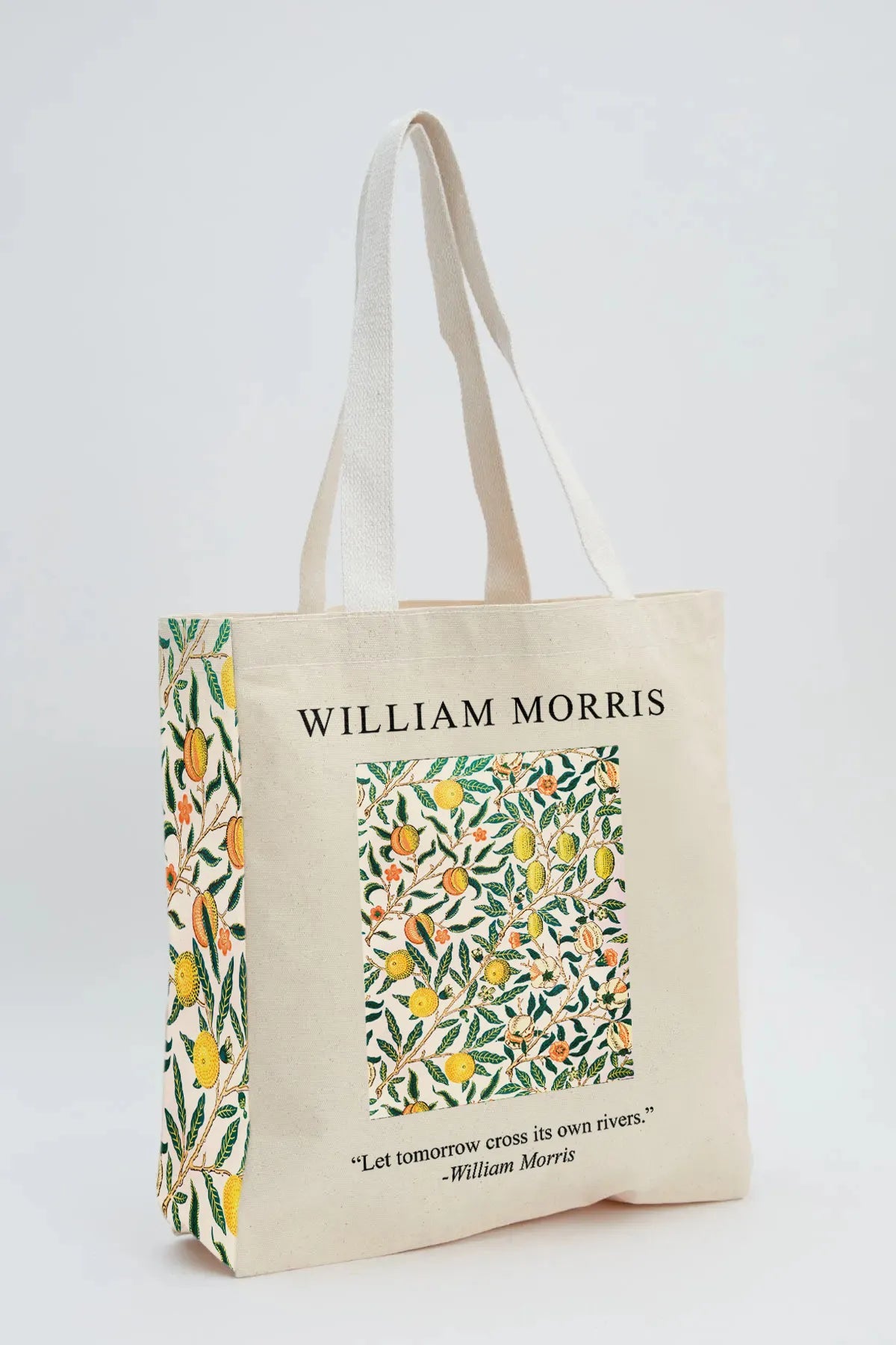 William Morris Lemon Tree Kanvas Omuz Çantası