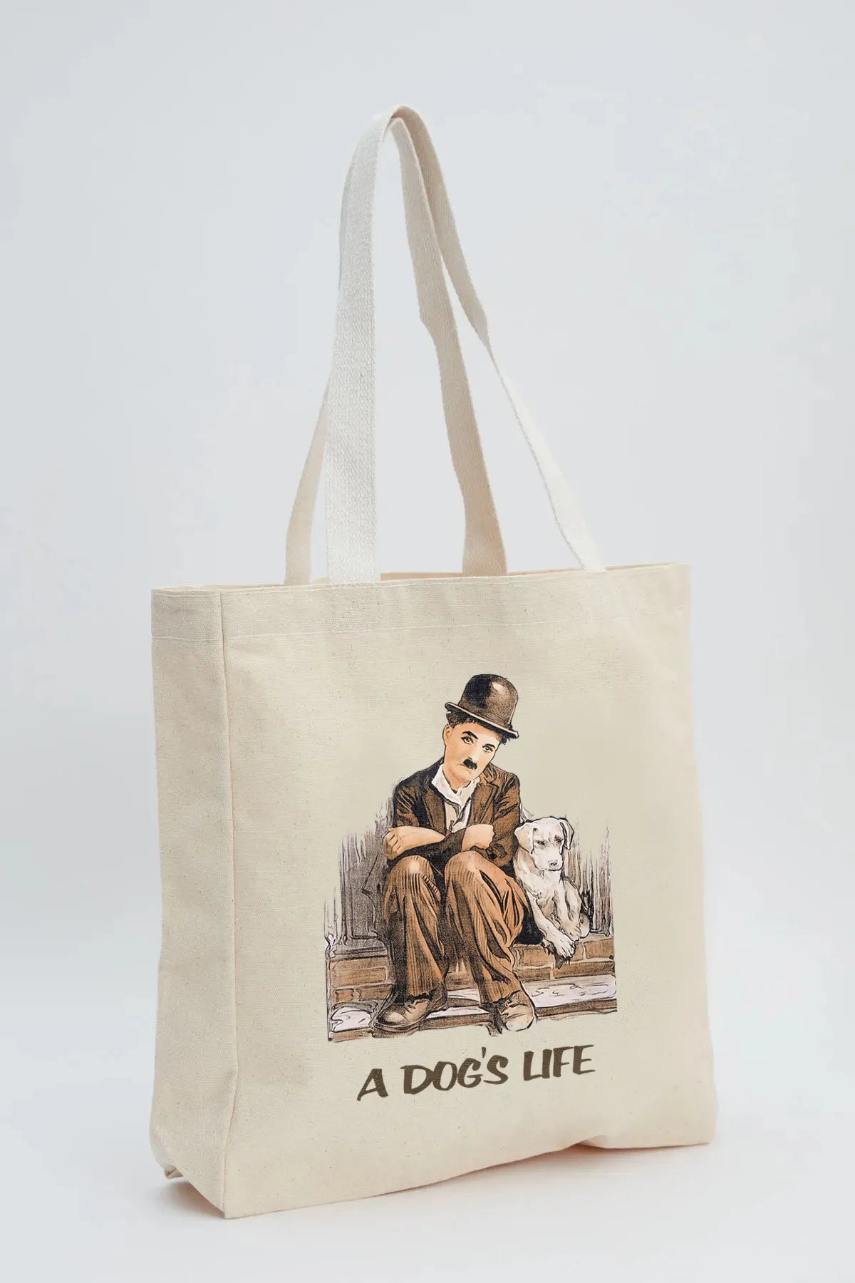 Charlie Chaplin Kanvas Omuz Çantası