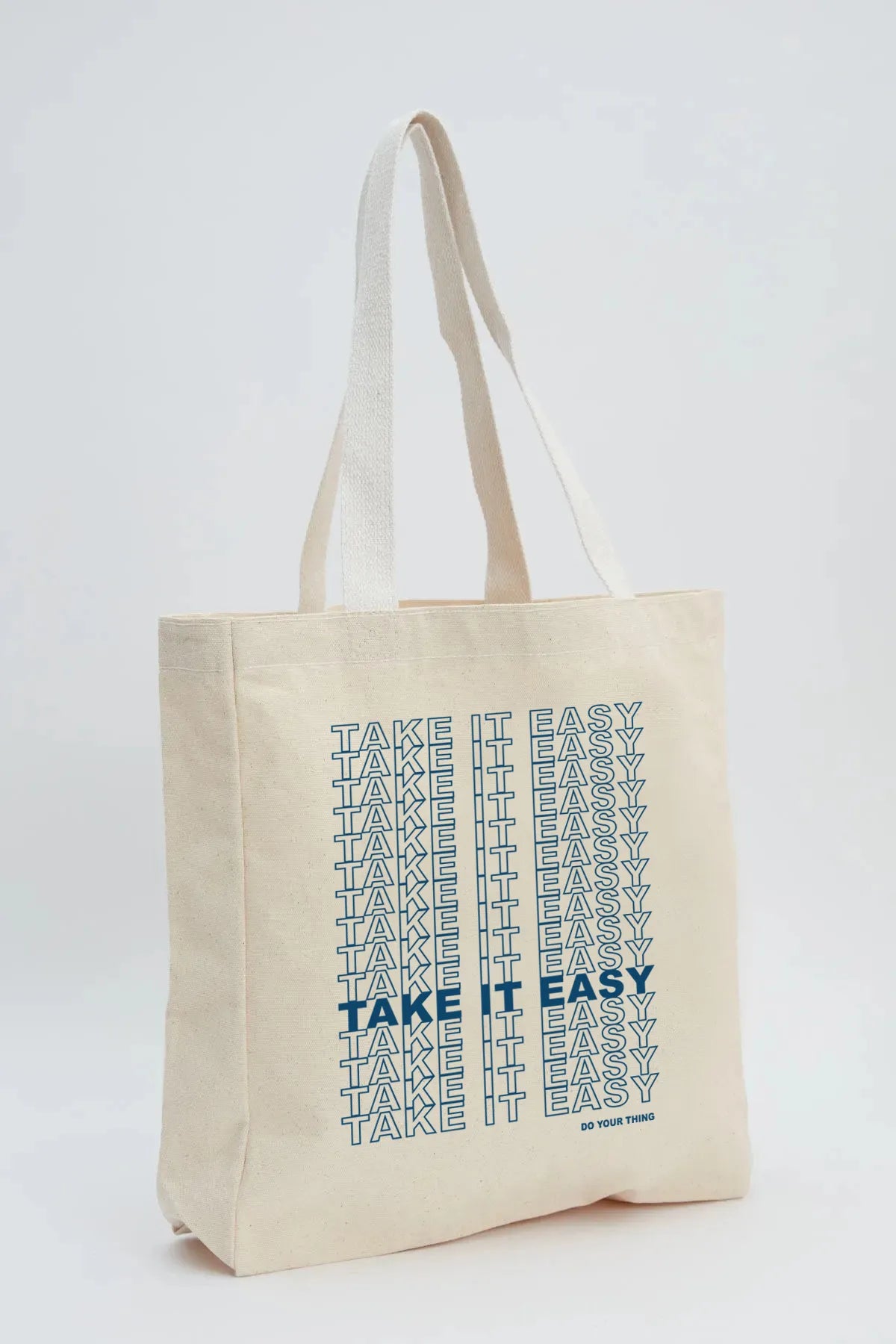 Take It Easy Kanvas Omuz Çantası