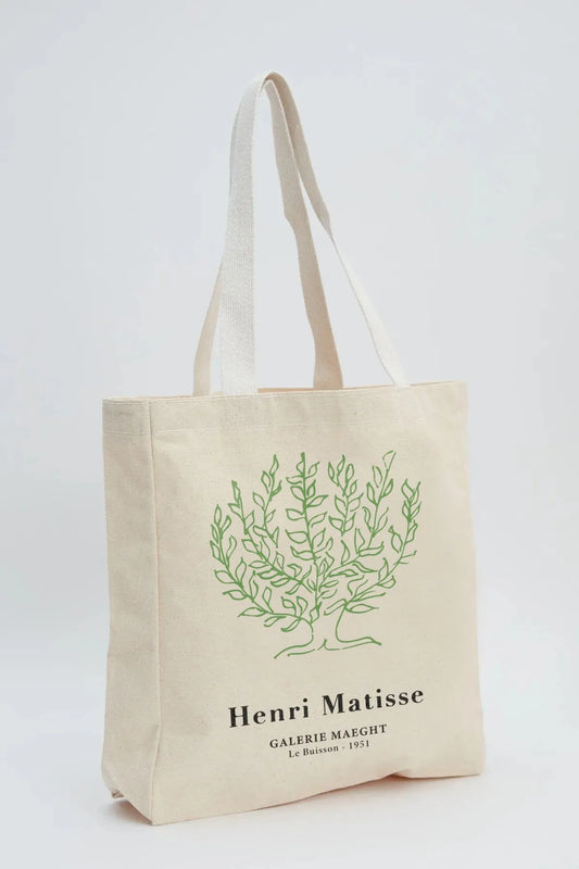 Fonksy Henri Matisse Le Buisson Kanvas Omuz Çantası