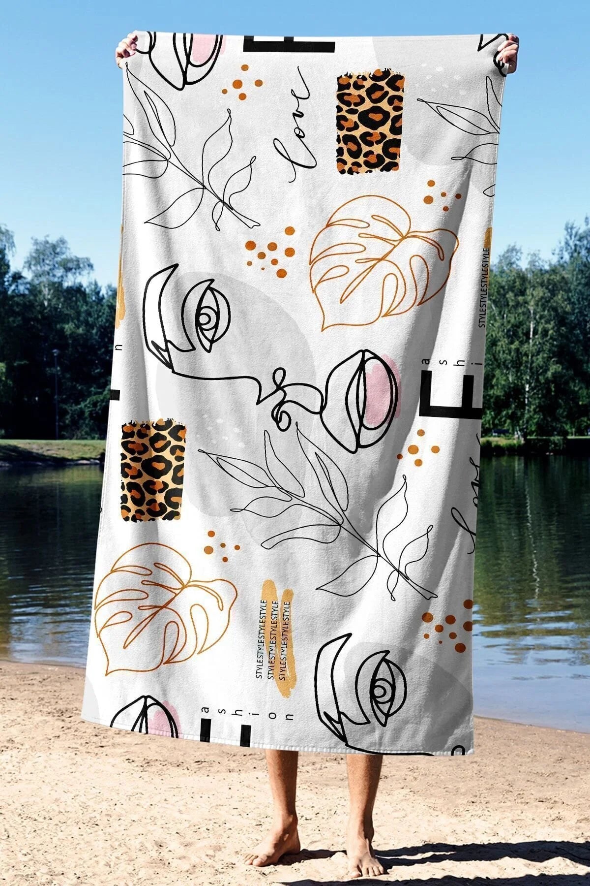 Beach Fashion Plaj Havlusu