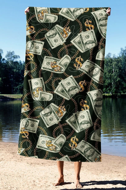 Gold Rich Plaj Havlusu